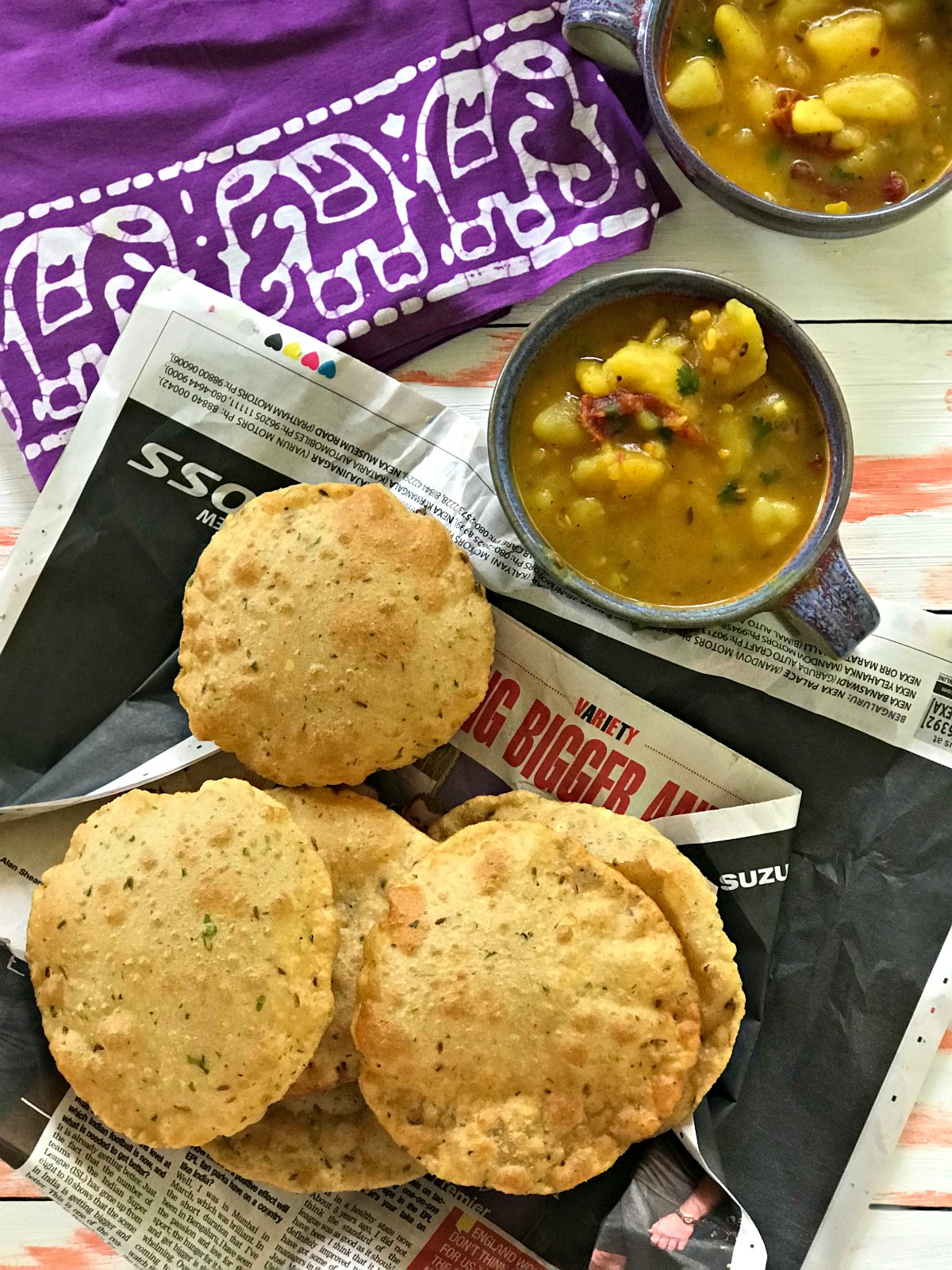 Masala Poori BM#4 Day 3 Recipe | sinamontales