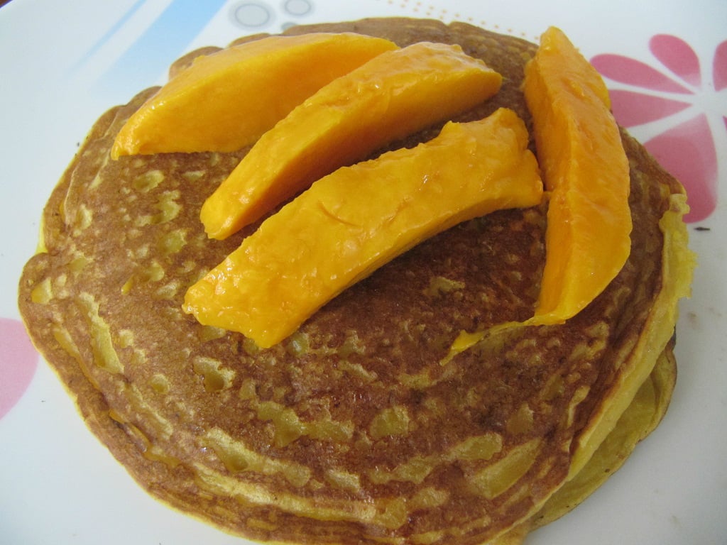 Mango Pancakes yumminess redefined  BM6 Post 4 Recipe 