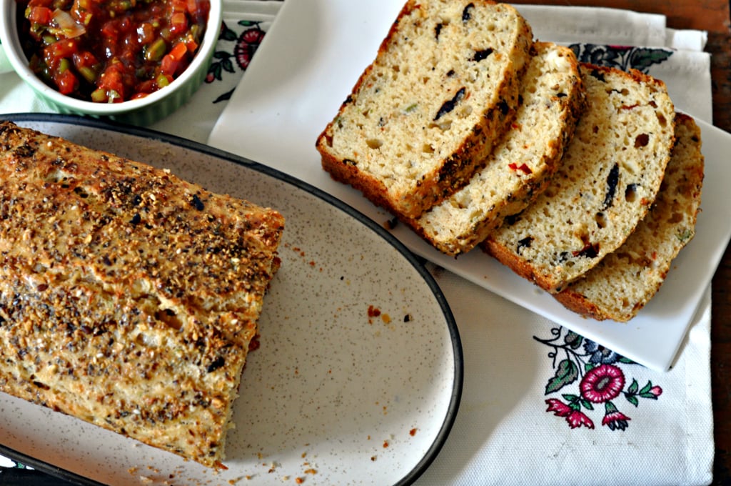 Beer, Sun-Dried Tomato, and Olive Quick Bread 