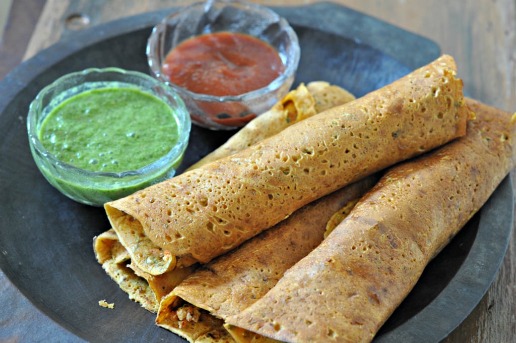 Paneer Stuffed Besan Chilla (Stuffed Savory Lentil Crepes) | sinamontales