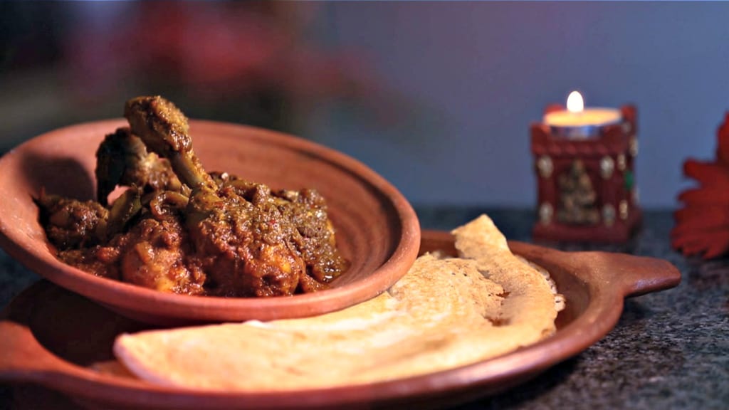 Granny S Chicken Curry And Dosa For Diwali Breakfast Sinamontales