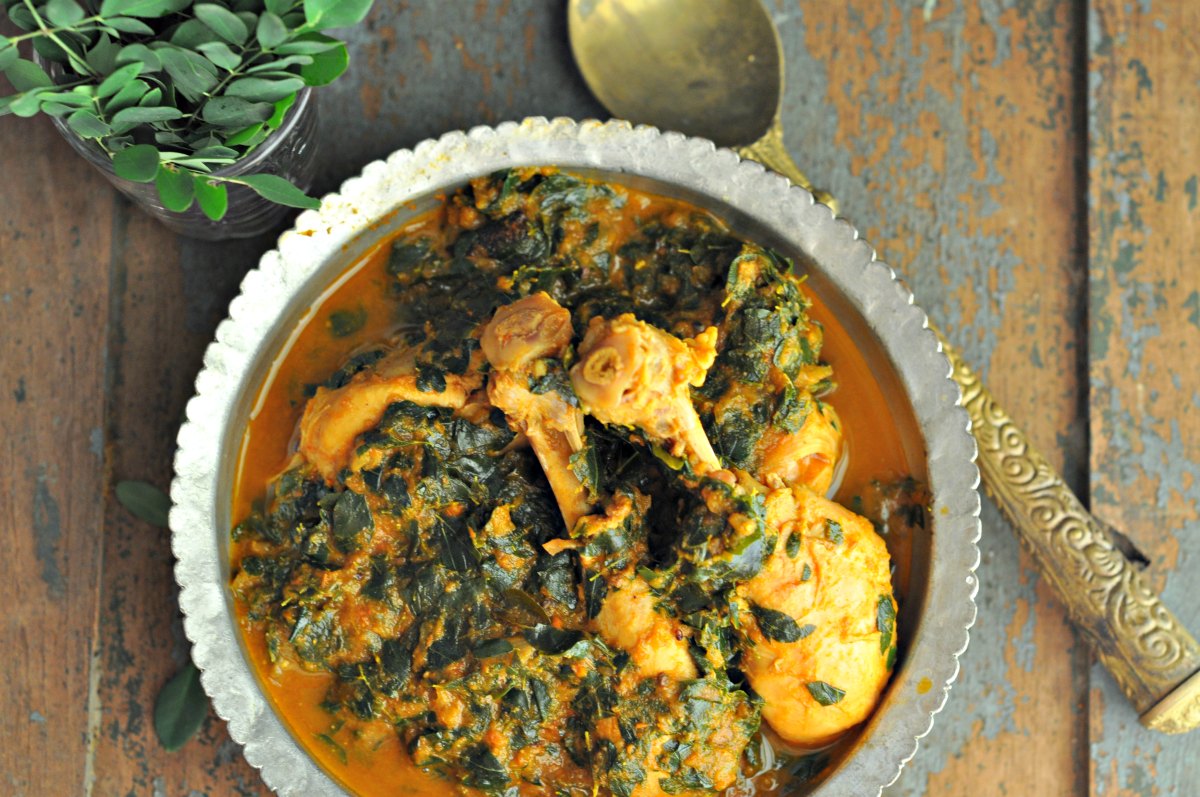 easy-moringa-leaves-chicken-recipe-sinamon-tales